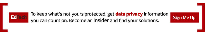 higher ed data privacy insider sign-up