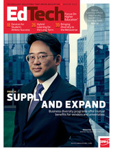 Cover of Winter 2022 EdTech Magazine