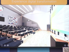 A virtual reality classroom