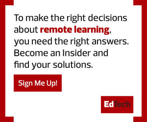 higher ed remote learning insider sign-up