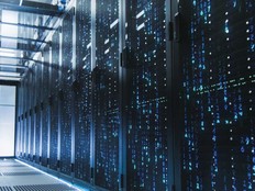 A large server room