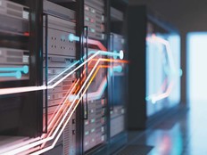 Visualization of data in a server room