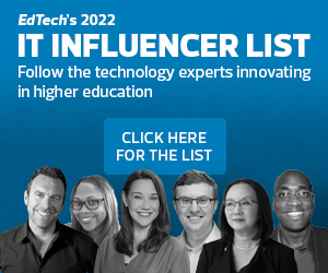 2022 Higher Ed IT Influencer List