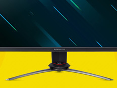 Three Acer Predator XB273 monitors