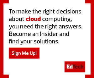 higher ed cloud insider sign-up