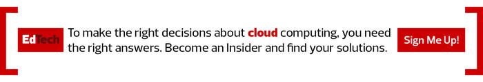 higher ed cloud insider sign-up
