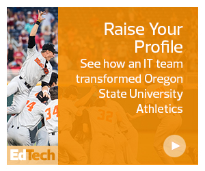Watch a video about the entrepreneurial IT team at Oregon State University Athletics. 