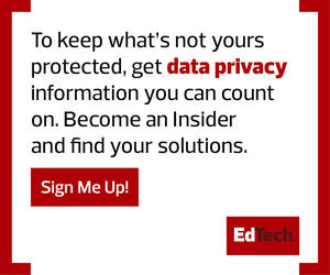 higher ed data privacy insider sign-up