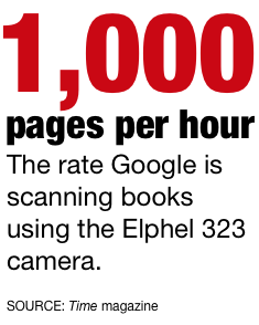 Google scans 1,000 pages per hour