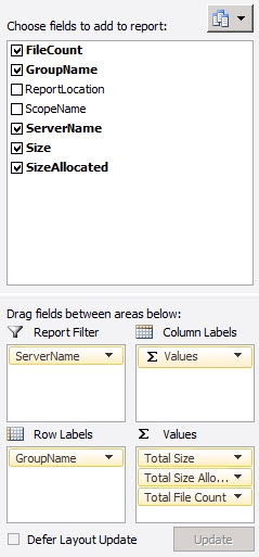 Figure 3 – User-friendly reporting with the Data Classification Toolkit in Excel