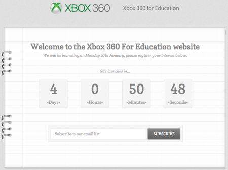 Xbox 360 for Education