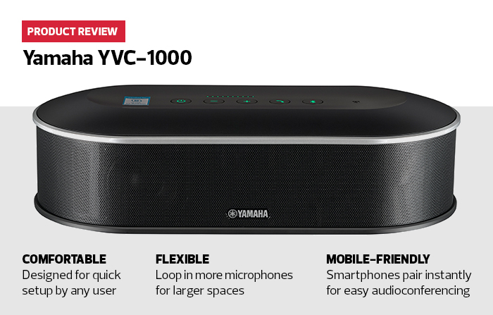 Review: Yamaha YVC-1000 Speakerphone Turns Up the Volume on Campus
