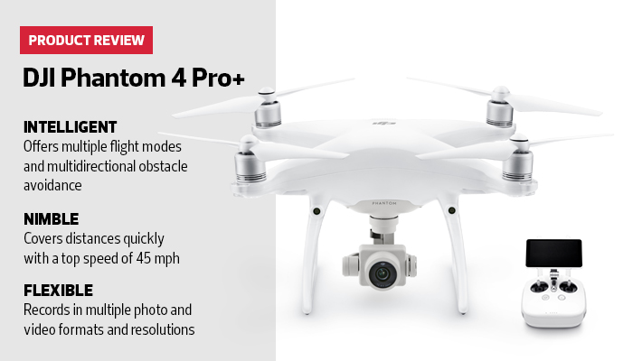 Review: DJI Phantom 4 Pro+ Drone Is an Easy Addition to Campus