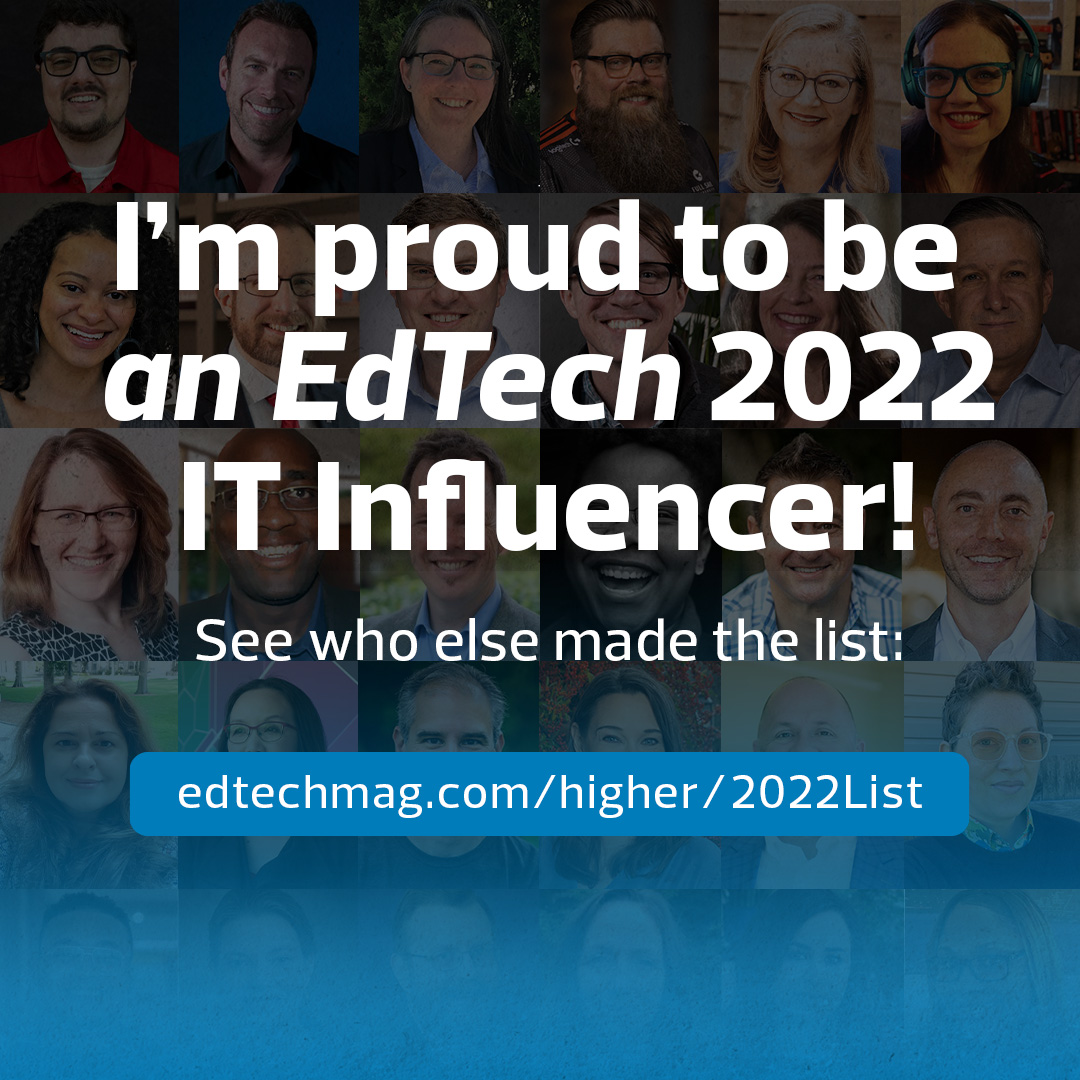 EdTech IT Influencer badge