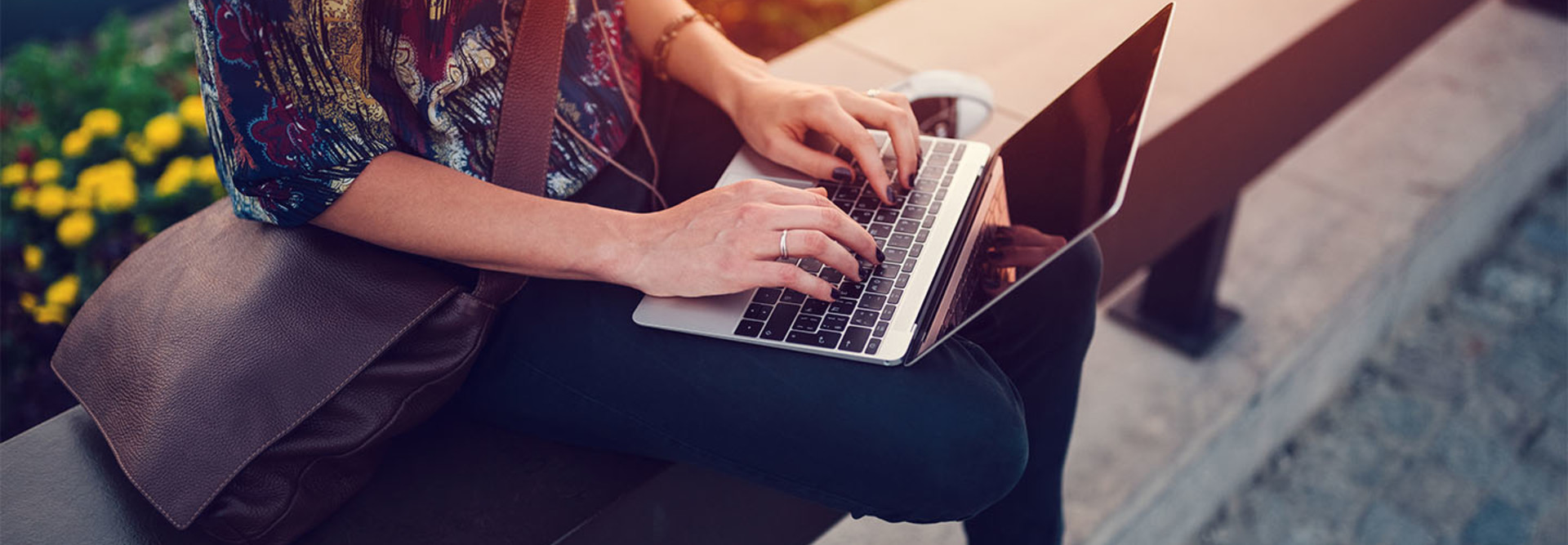 Girl on laptop