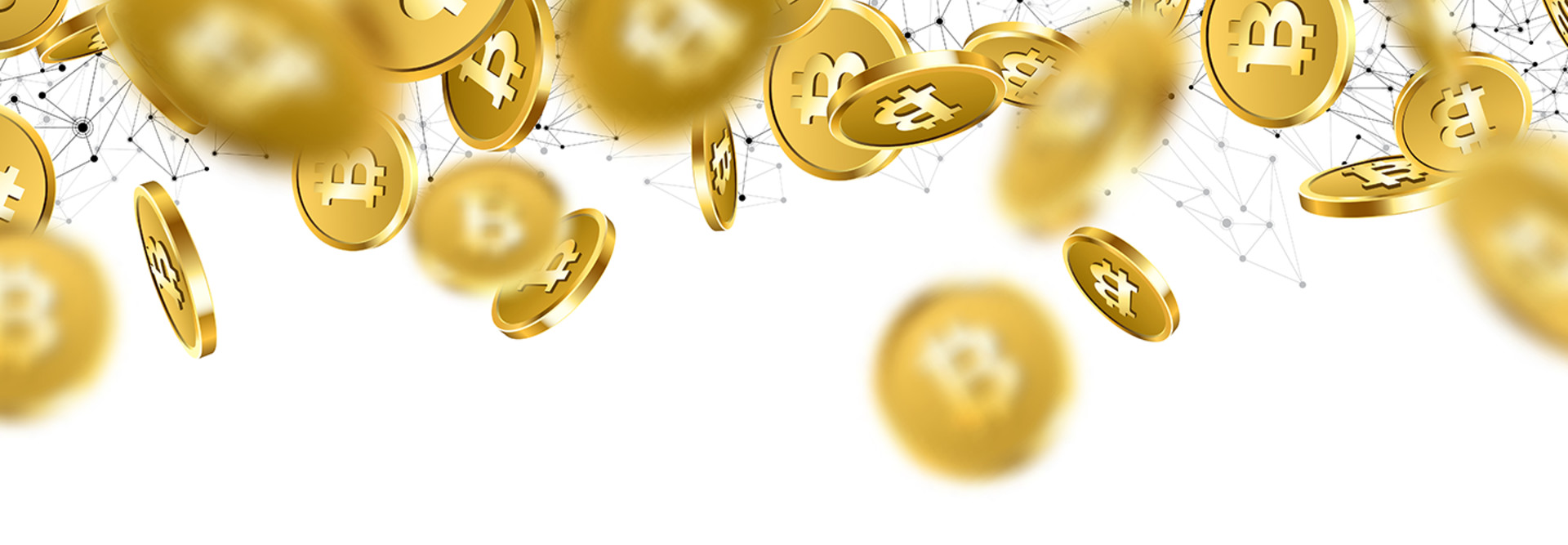 Bitcoins falling