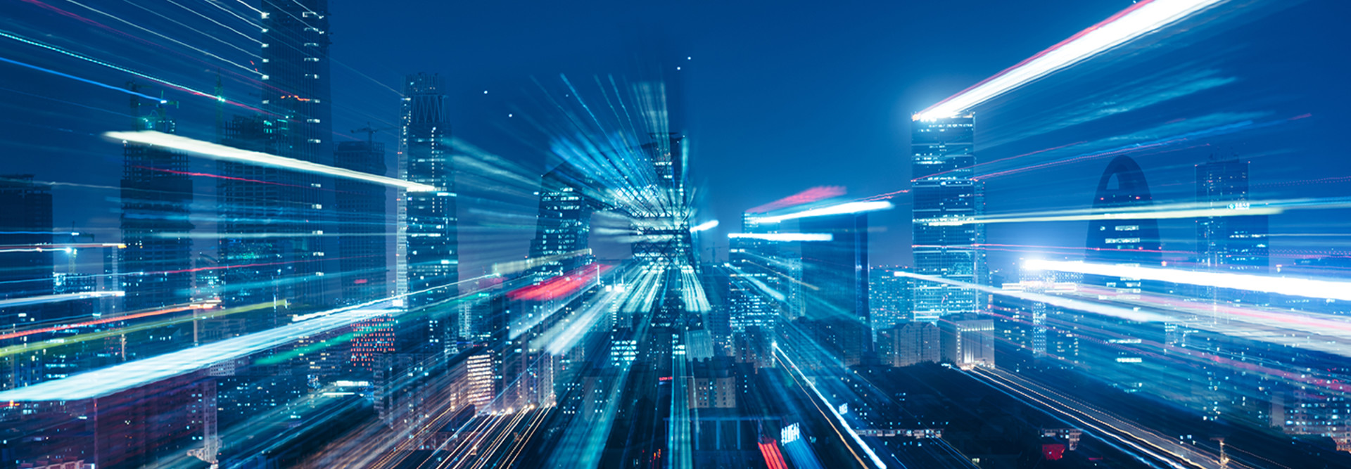 City in Blur Motion