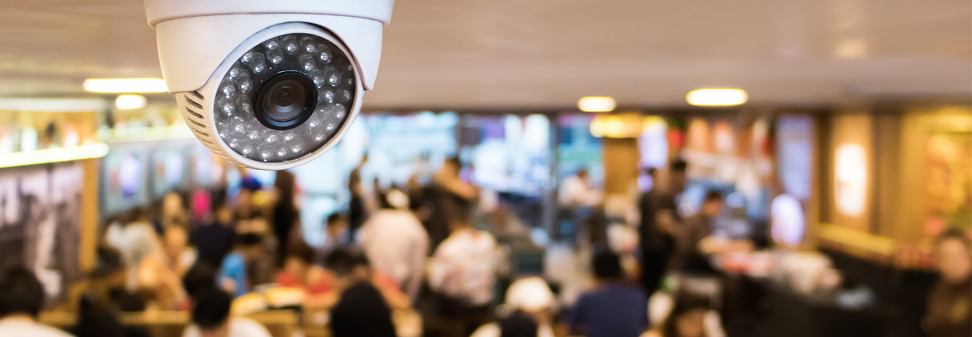 security camera in student union