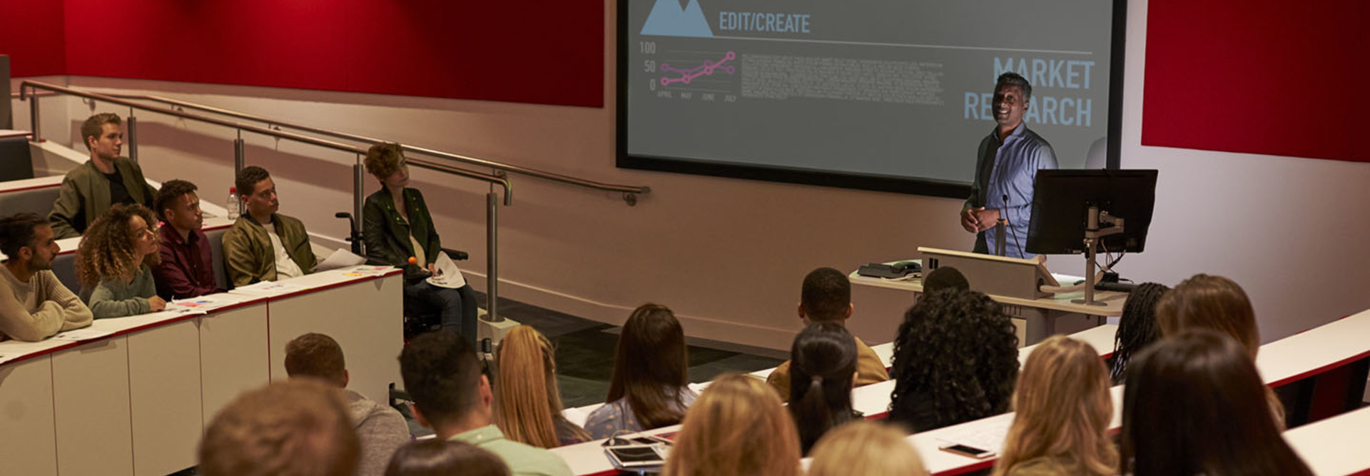University classroom technology