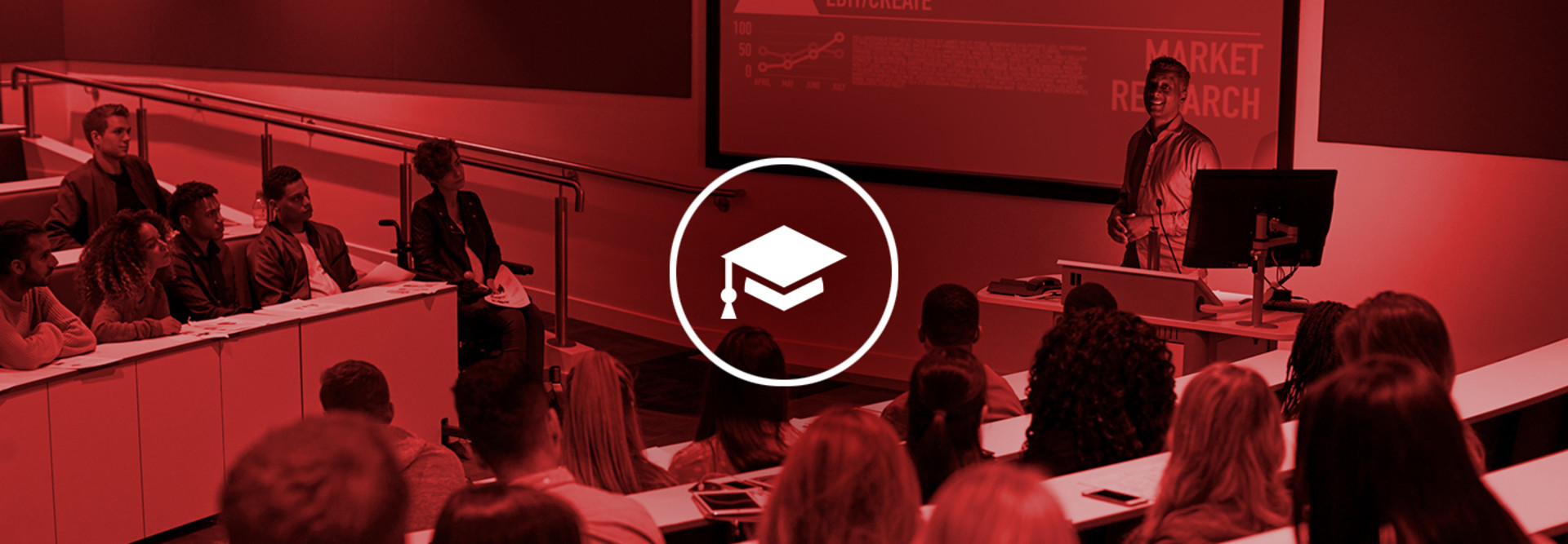 higher education classroom