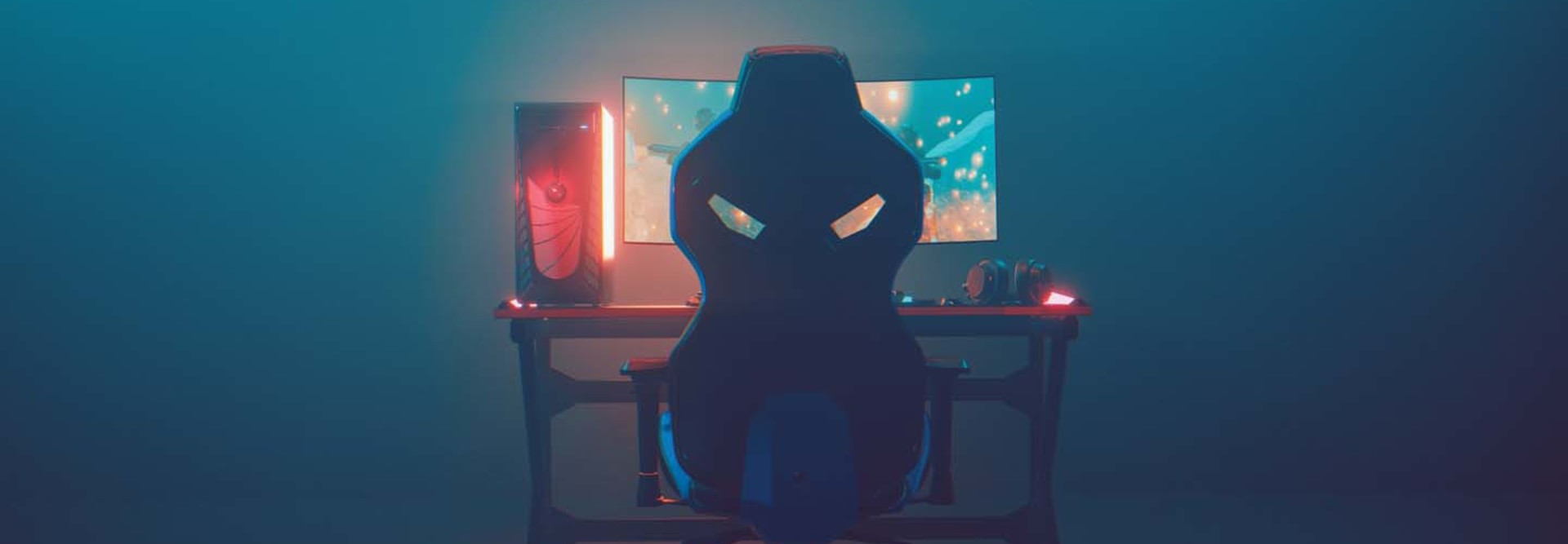 esports gaming setup