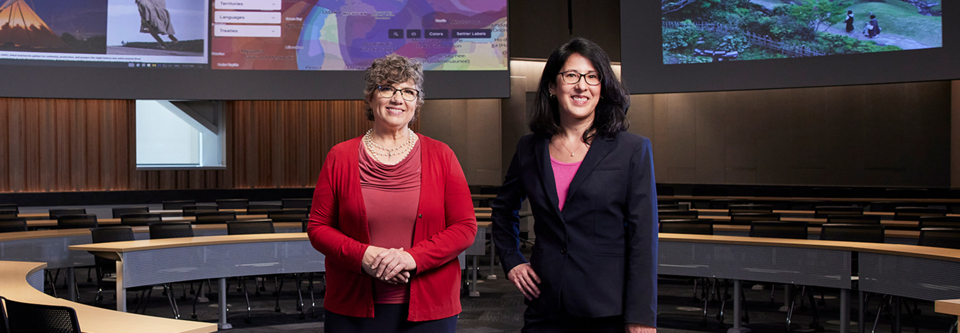 Monika Dressler and Frances Mueller