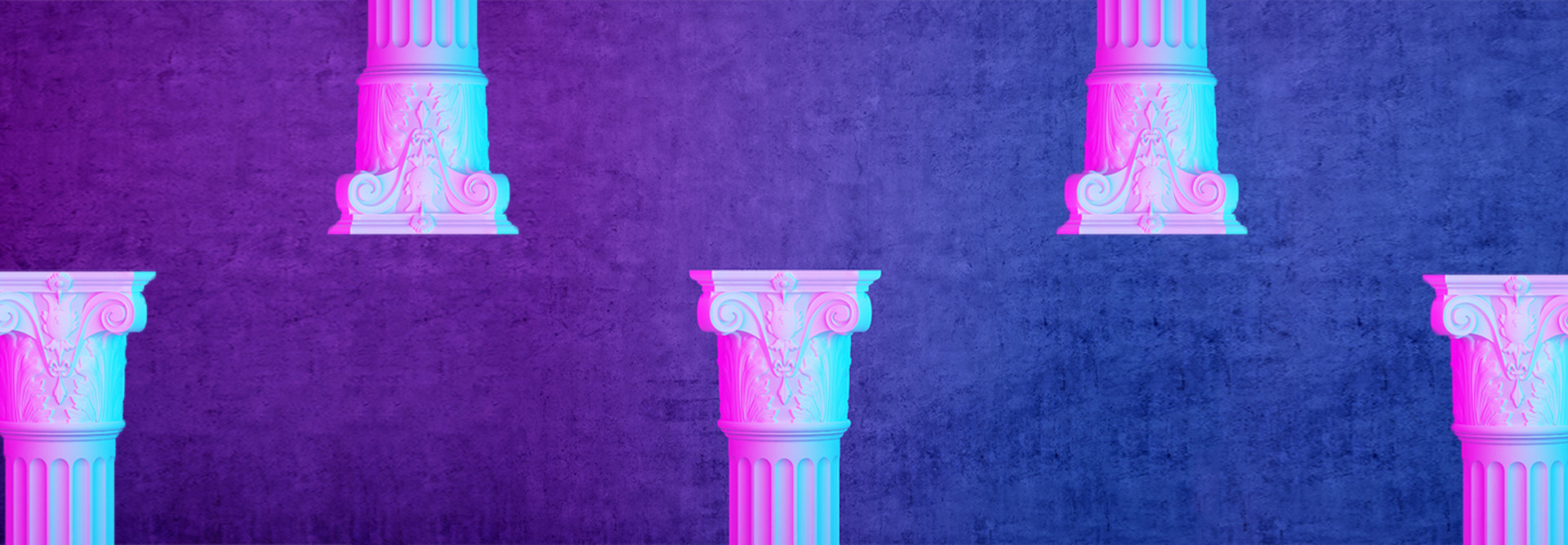 Visualization of several pillars