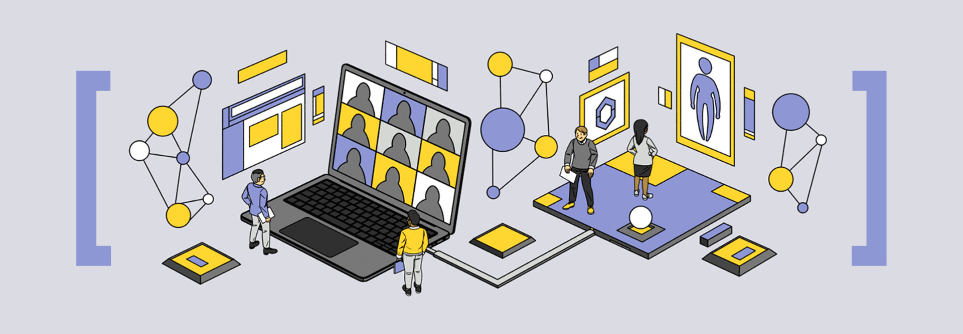 Illustration IT staffing support