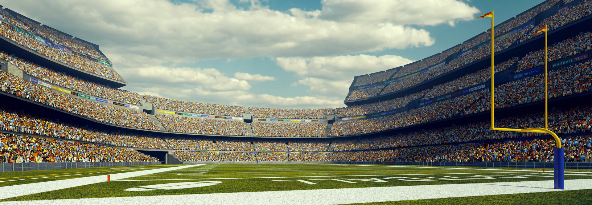 American football stadium