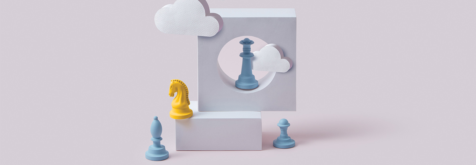 Illustration of chess pieces