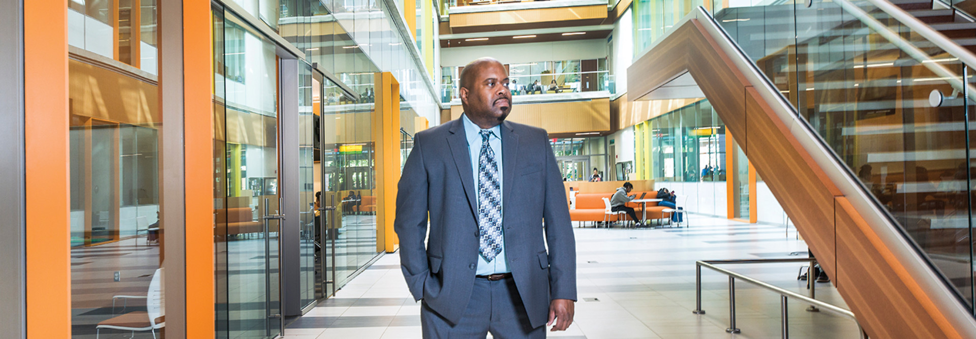 Portrait of Maurice Tyler, Bowie State University