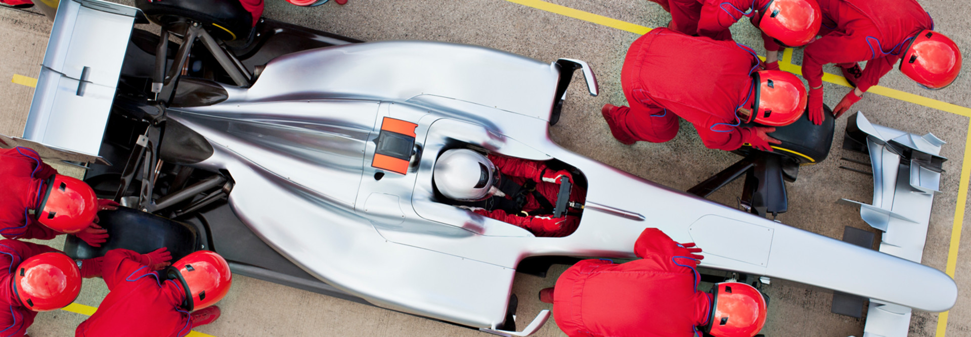 race car pit crew