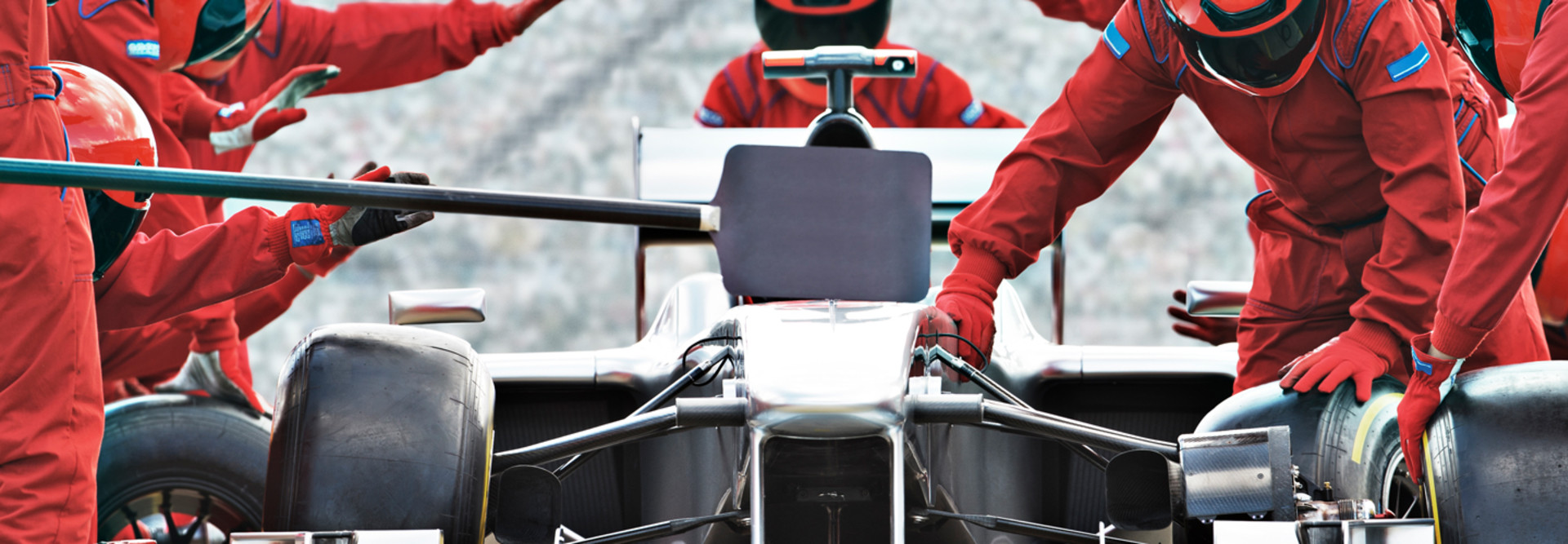 race car pit crew