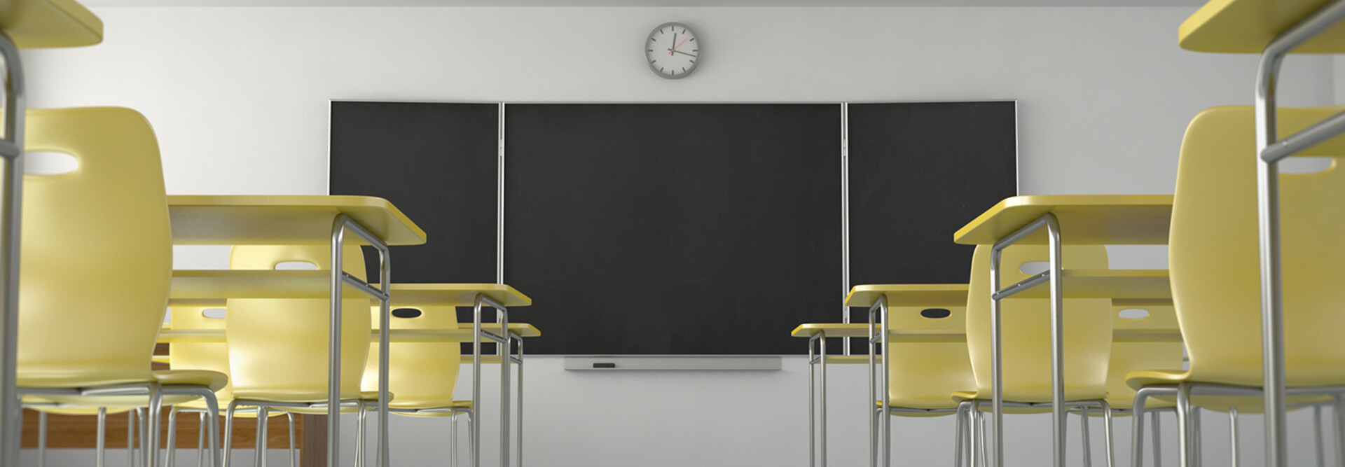 Classroom yellow chairs