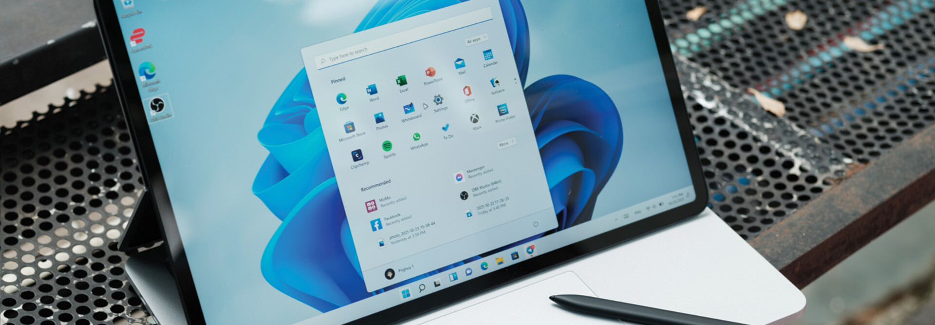 Windows 11 tablet