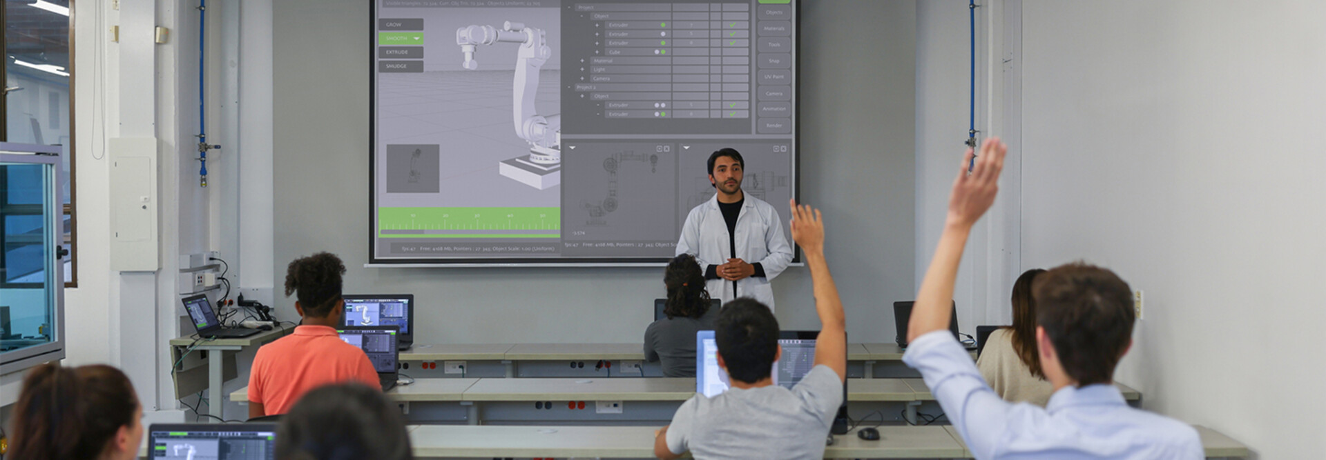 Robotics classroom