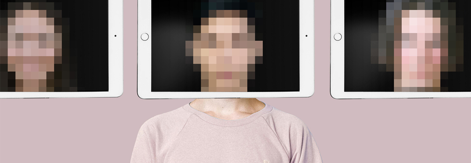 Changing face using AI