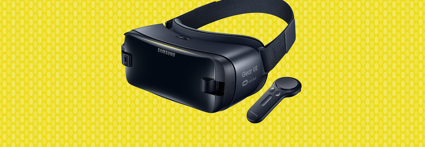 NEW Samsung Gear VR With Controller Note 8 Edition Virtual Reality Headset SM... 