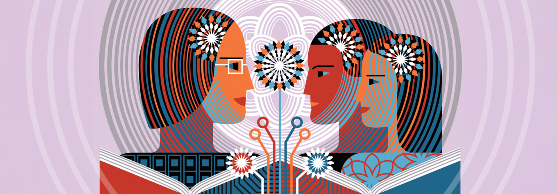 Concept image of student mental health benefitting from AI