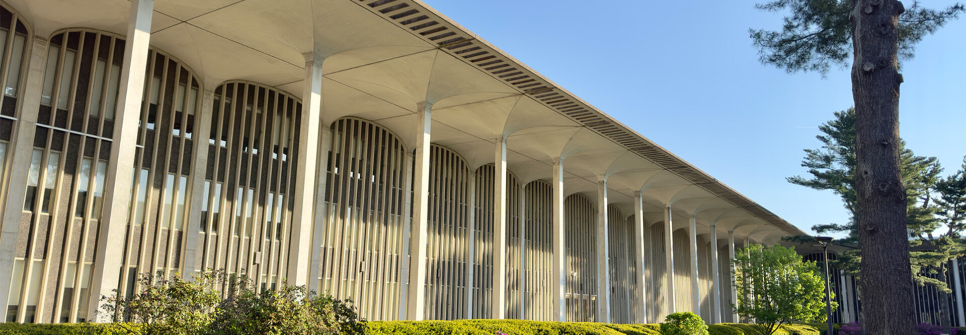 Education building in the campus of University at Albany