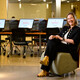 woman in chair in computer lab