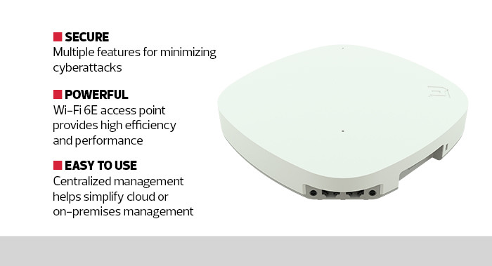 Extreme Networks AP4000 Wi-Fi 6E access point