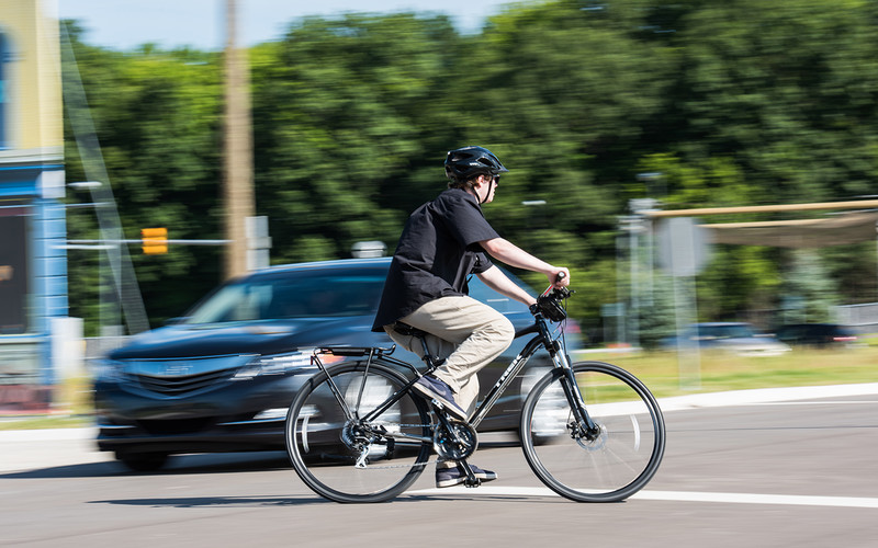 Mcity Bicycle detection