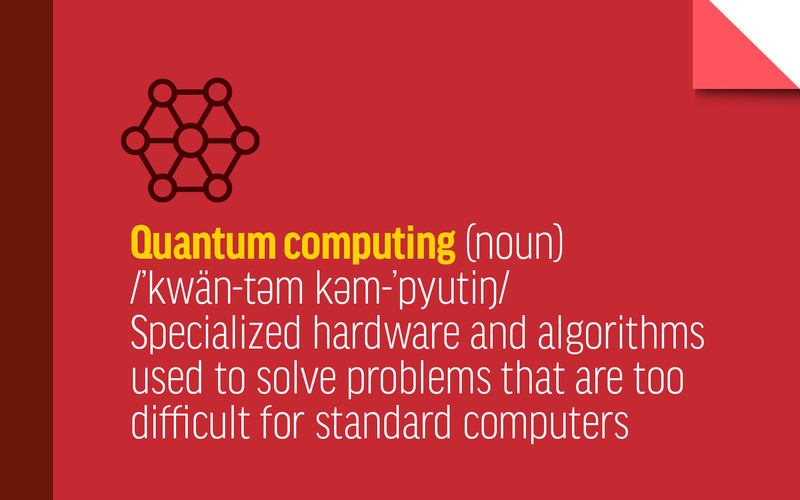 Definition of quantum computing