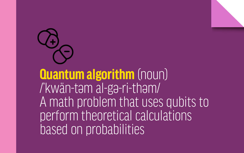 Definition of quantum algorithm