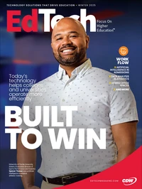 Cover of EdTech Magazine: Focus on Higher Education — Winter 2025