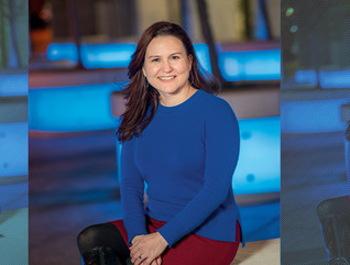 Multilayered photo of Melissa Barnett 