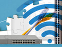 Illustration of Wi-Fi hardware