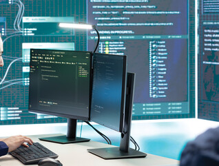 University IT staff coding