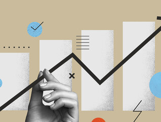 graph with hand